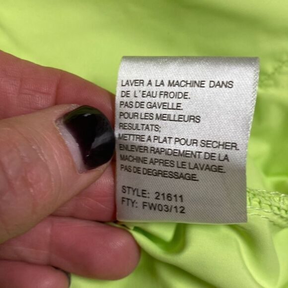 Jamie Sadock Lime Green Light Weight Jacket Size Large NWT - Picture 6 of 6